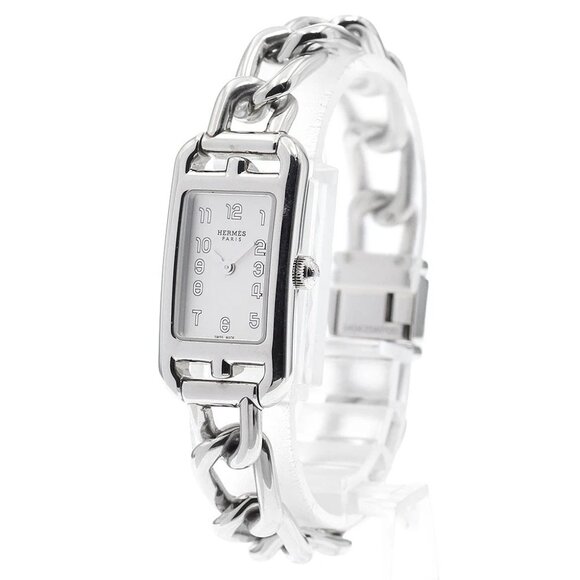 HERMES Nantucket NA2.110 Silver Dial Quartz Ladies Watch_894916 - Picture 1 of 6